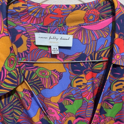 Never Fully Dressed Longsleeve Dress like new, colorful, size S