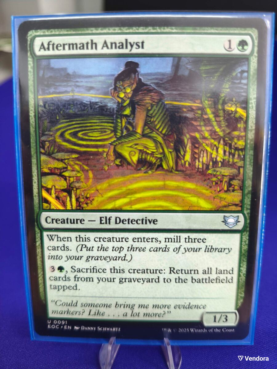 aftermath analyst mtg card Magic The Gathering - Murders at Karlov Manor - Murders at Karlov Manor (MKM) #148 Illustrated by Danny Schwartz Magic mtg aftermath card list Analyst