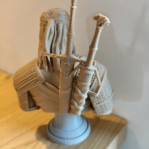 Geralt of Rivia 3d Printed Bust New
