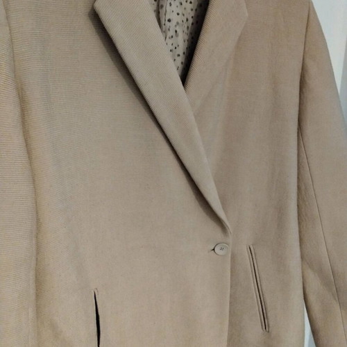 Zara oversized pink coat used with animal print lining