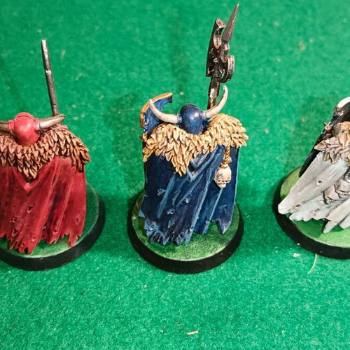 Warhammer Age of Sigmar painted miniatures set 6, 3 various miniatures new