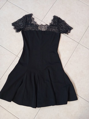 Attrattivo black mini dress like new, medium size