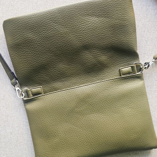 Modissimo crossbody bag new, olive vegan leather