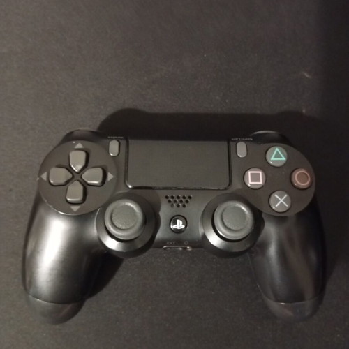 Sony DualShock 4 PS4 Jet Black wireless controller with box and manual