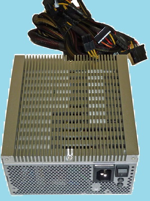 Silverstone Nightjar 450W fanless power supply used, broken