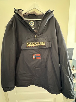 Napapijri Rainforest Winter Jacket unisex XXL like new, blue