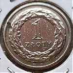  κέρμα Πολωνία 1 ζλότι