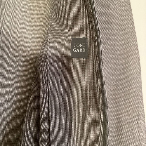 Toni Gard women's set transparent cropped jacket and asymmetric skirt like new