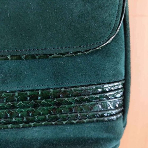 Shoulder bag used, cypress color