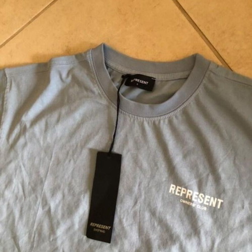 Represent T-shirt, medium, blue