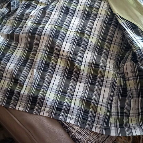 Lightweight checked jacket medium by Galatis