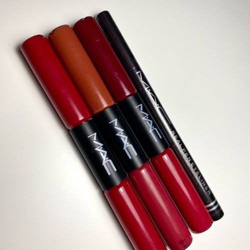MAC cosmetics new with eyeliner and 24-hour lasting lipstick