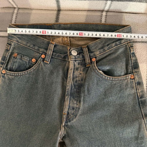 Levi's vintage women's jeans XS like new, blue-green