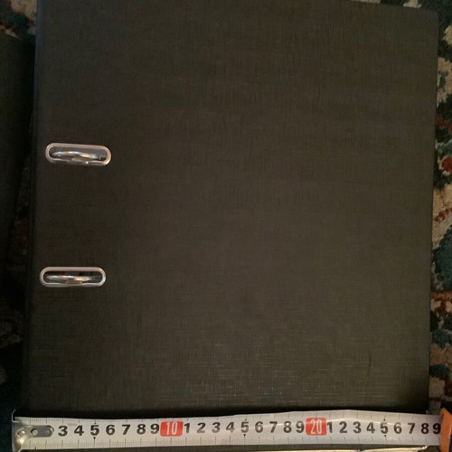 Q-Connect folders like new, pack of 12+2, black