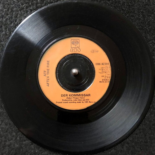 ATF After The Fire Der Kommissar 7" vinyl single used, pop