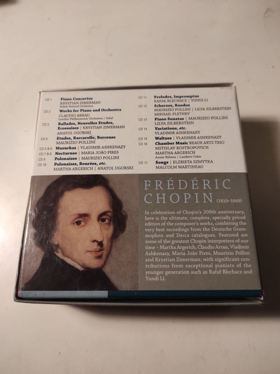 Chopin Complete Edition CD box set like… - € 58,00 - Vendora.cy