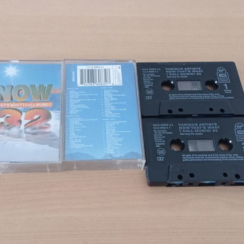 Now That's What I Call Music 32 cassette tapes used