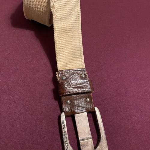 Attrattivo belt beige like new, size 100cm