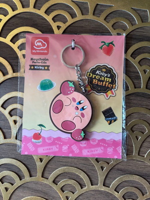 Kirby: Dream Buffet Keychain - Αυθεντικό Nintendo - Νέο Σφραγισμένο!