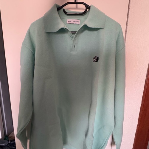 Krv/Karavan Unisex Sweater in Loose Fit Turquoise Like New