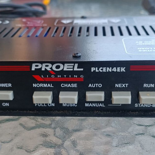 Proel PLCEN4EK 4-channel professional lighting controller, unused