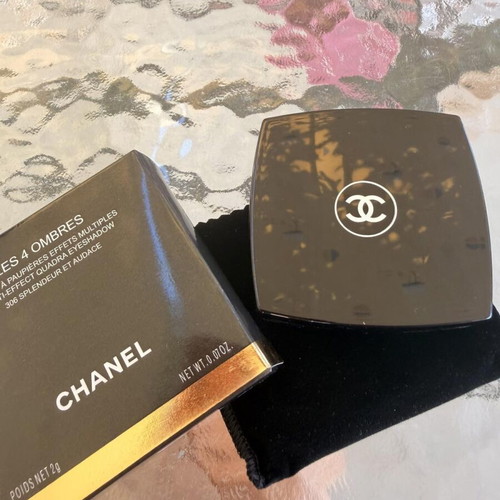 Chanel Les 4 Ombres Splendeur et Audace Eyeshadow Palette new with box