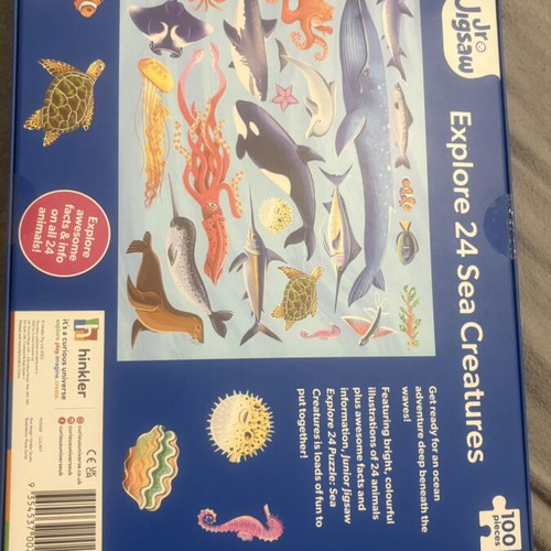 Puzzle 100 pieces new