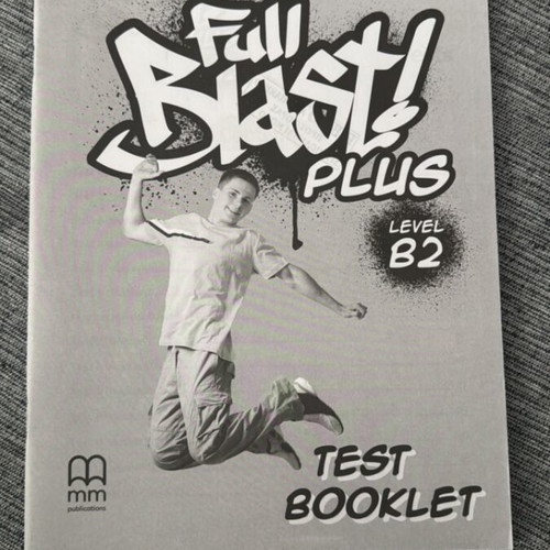Full Blast! Plus B2 English Books Set like new, complete package