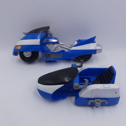 VR Troopers Turbo Cycle Bike Sidecar 1994 Saban Kenner used vintage 15 cm & 25 cm