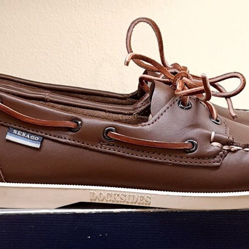 Sebago Boat Shoes New No 43.5 Brown
