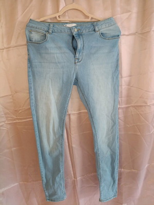 ASOS DESIGN women's jeans light blue like new, size L