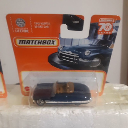 Classic American Toy Cars set of 7, new with wall case