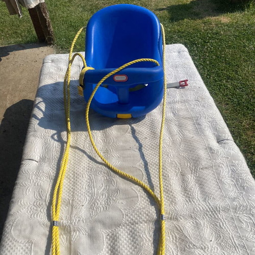 Little Tikes children's swing with safety seat and belt