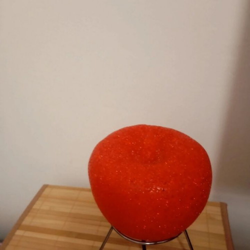 Red apple lamp like new
