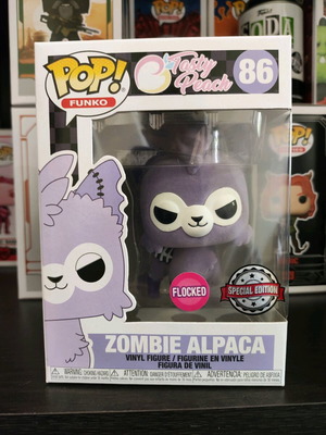 Funko Pop Zombie Alpaca flocked authentic product in perfect condition