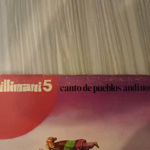 Imti-illimani 5 Canto de pueblos andinos vol. II vinyl record like new