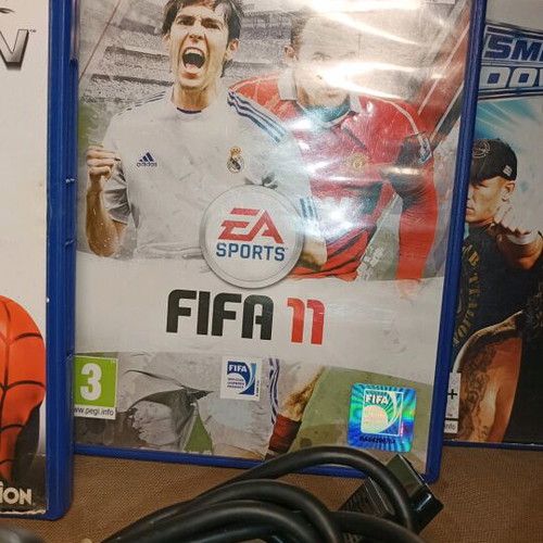 Sony Playstation 2 μεταχειρισμένο με 3 παιχνίδια και αξεσουάρ
