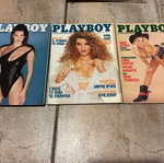 Playboy 3 issues 1992 used, pack