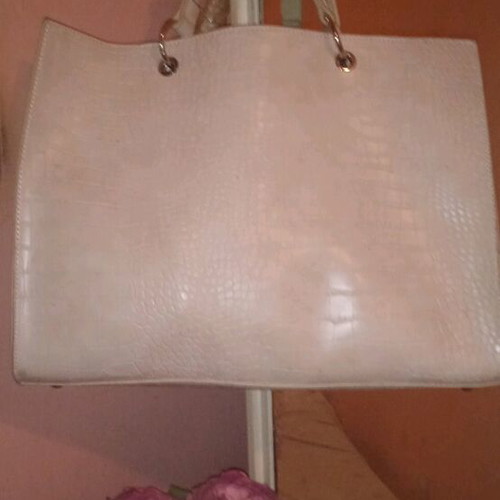 Bags set large beige new shoulder and hand