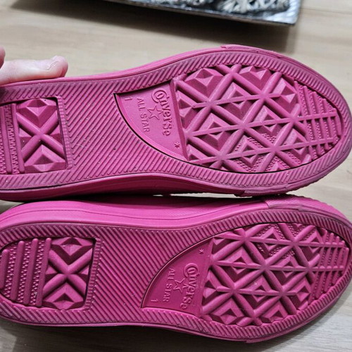 Converse Chuck Taylor All Star Rubber High Top new, pink size 32