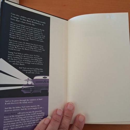 From a Buick 8 hardcover book like new, English