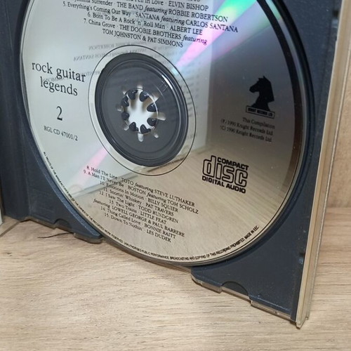Rock Guitar Legends CD Disc 2