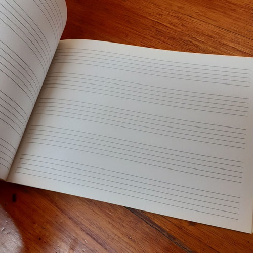 Music notebook new