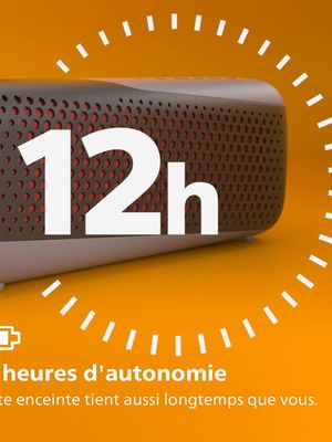 Philips TAS4807B φορητό Bluetooth ηχείο 20W καινούργιο, αδιάβροχο