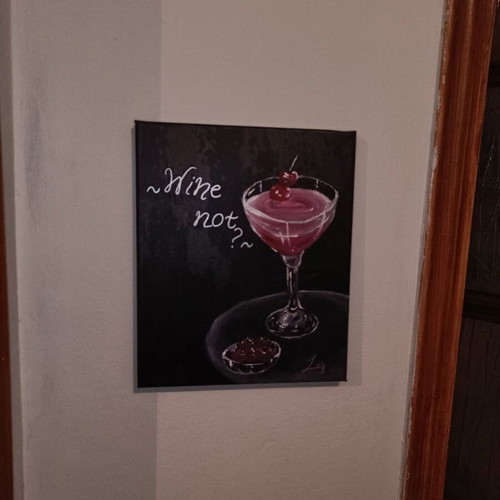 Handmade paintings new, set of 2 pieces 23x30