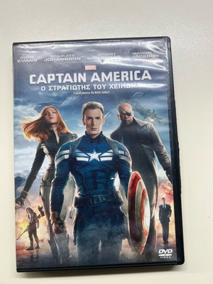 Captain America The Winter Soldier DVD used with subtitles