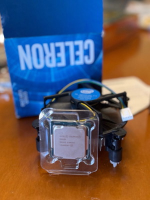 Intel Celeron G5920 επεξεργαστής σαν καινούργιος, χρειάζεται νέα θερμική πάστα