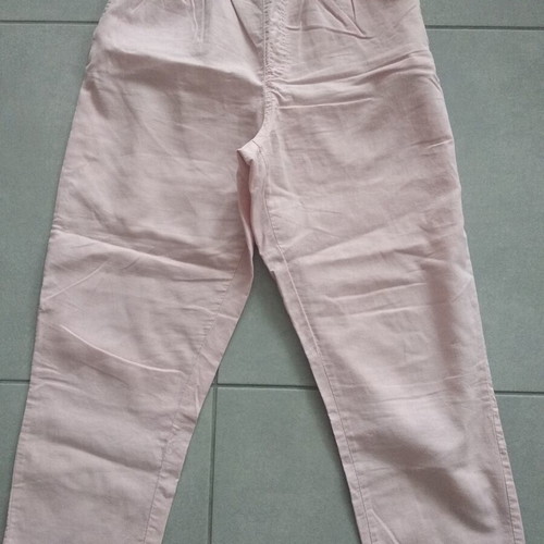 Pink Terranova high-waisted pants like new, linen type, size S
