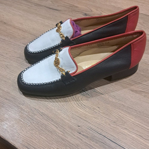 Brunate women's ballerinas like new, blue and red, size 37