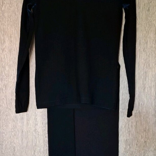 Wolford set like new, blouse, skirt and tights black-blue